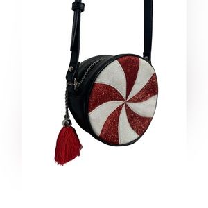 Mad Love Peppermint Crossbody Glitter Bag